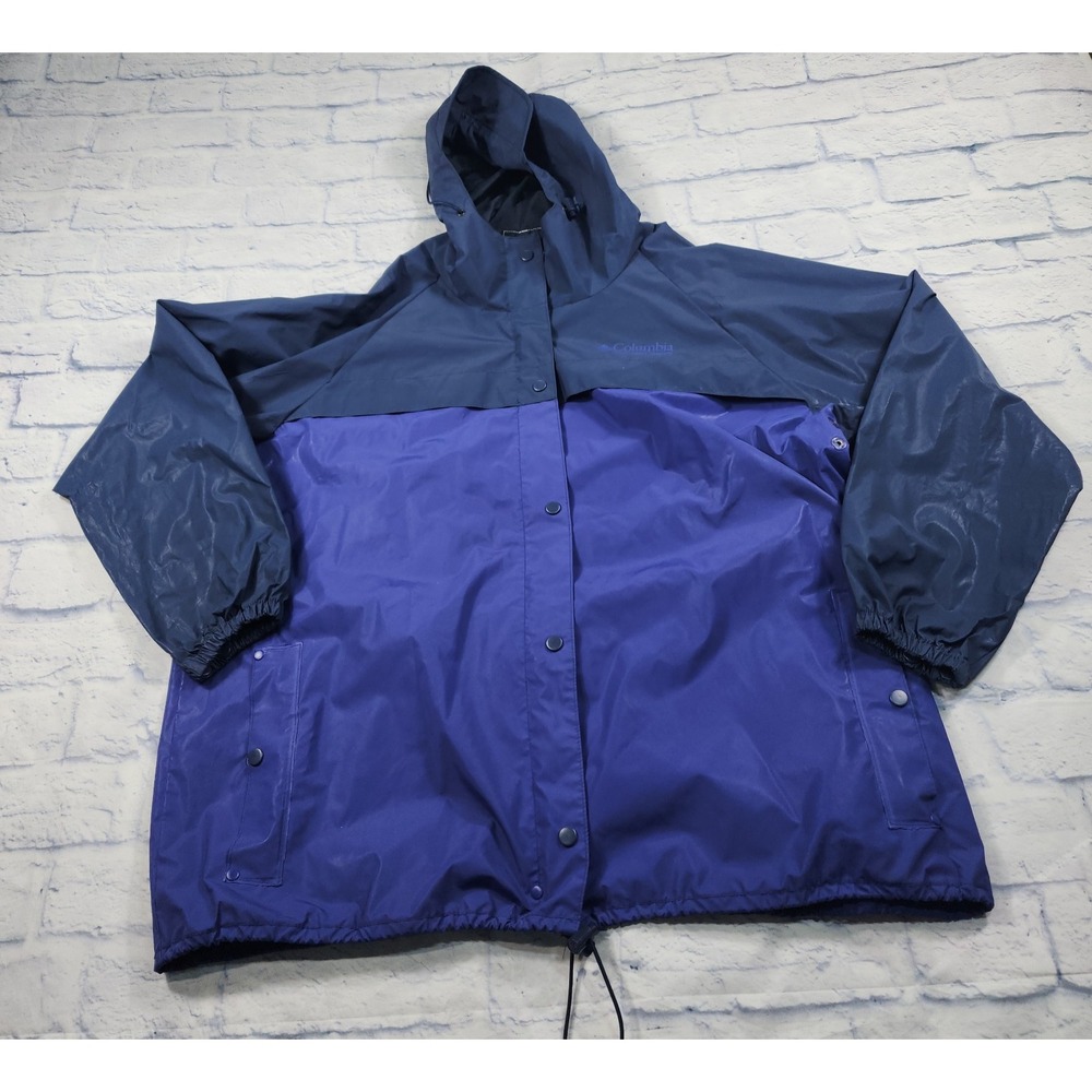 Womens Two-Tone Blue Jacket